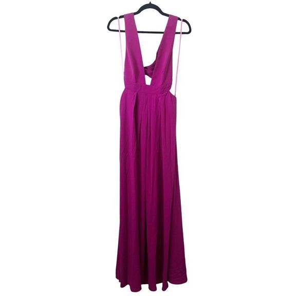 Jill Jill Stuart Revolve Viola Empire Cutout Gown Size 8 - Picture 2 of 7
